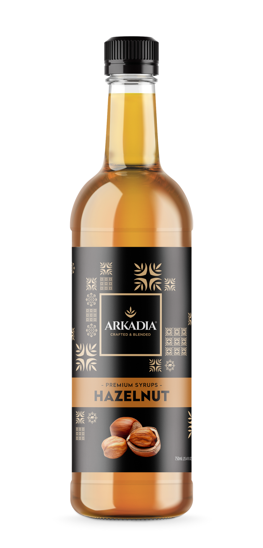 Arkadia Premium Hazelnut Syrup 750mL