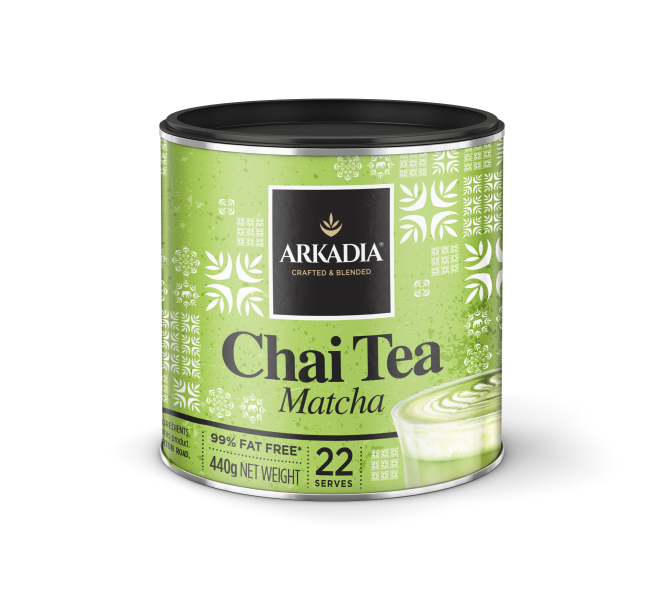 Arkadia Matcha Green Chai Tea 440gm